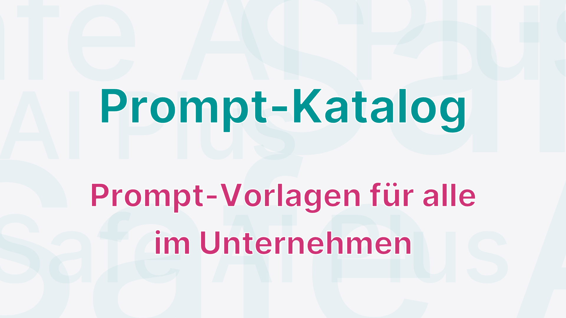 Prompt-Katalog